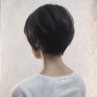 女子力高めなマッシュショート