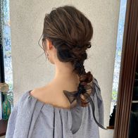 お呼ばれヘアセット