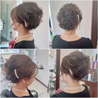 お呼ばれヘアセット