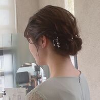 お呼ばれヘアセット