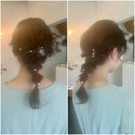 お呼ばれヘアセット