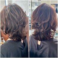 ハイレイヤーのソフトウルフで上品だけどカッコ良く