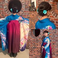 卒業式(小学校)ヘアセット&着付け