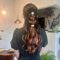 お呼ばれヘアセット