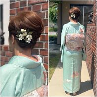 訪問着ヘアセット&着付け