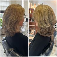 手ぐしでキマるデジタルパーマで大人の余裕をかもしだして