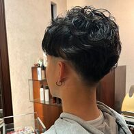 ソフトめスペインカールのmen's style